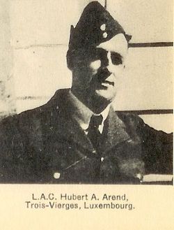Leading AirCraftman Hubert Aloyse Arend 