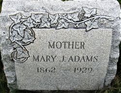 Mary Jane <I>Steinhilber</I> Adams 