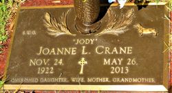 Joanne “Jody” <I>Ludden</I> Crane 