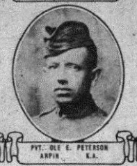 Pvt Ole Elmer Peterson 