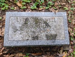 Lydia <I>Cornwell</I> Rorick 