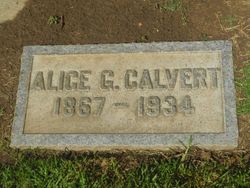 Alice <I>Griffin</I> Calvert 