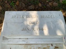 Berta <I>Dixon</I> Beadle 