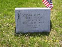 Sylvia <I>Ward</I> Page 