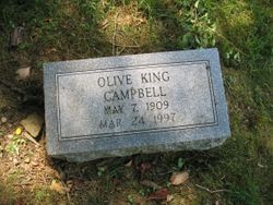 Olive Elizabeth <I>King</I> Campbell 