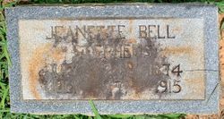 Jeanette Lee “Jennie” <I>Bell</I> Stephens 
