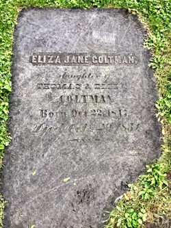 Elizabeth Jane “Eliza” Coltman 