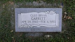 Cleo Bryan Garrett 