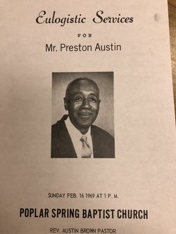 Preston Austin Sr.