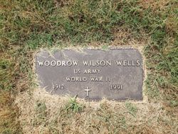 Woodrow Wilson Wells 