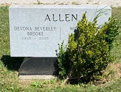 Devona Beverley <I>Brooke</I> Allen 