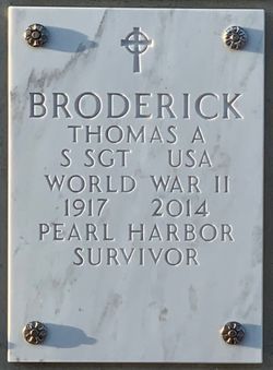 Thomas A Broderick 