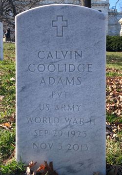 Calvin Coolidge Adams 
