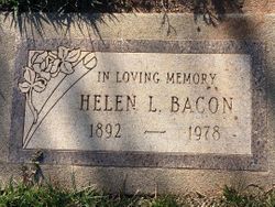 Helen L <I>Orcutt</I> Bacon 