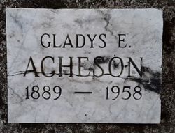 Gladys Ethel <I>Hall</I> Acheson 