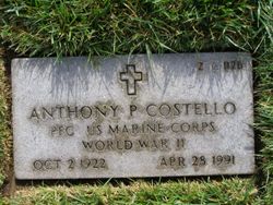 Anthony P Costello 