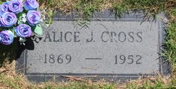 Alice <I>Jemison</I> Cross 