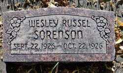 Wesley R Sorenson 