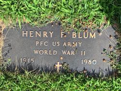 Henry Frederick Helmuth “Hank” Blum 