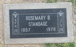 Rosemary “Rose” <I>Babbitt</I> Standage 