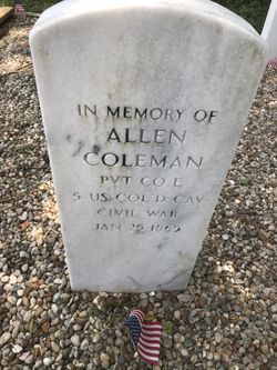 Pvt Allen Coleman 