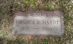 Virginia “Ginny” <I>Carter</I> Bohardt 