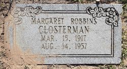 Margaret Jean <I>Robbins</I> Closterman 