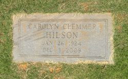 Carolyn <I>Clemmer</I> Hilson 