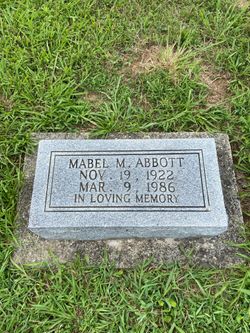 Mabel <I>Martin</I> Abbott 