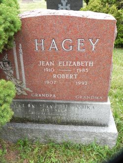 Jean Elizabeth <I>Dickson</I> Hagey 