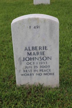 Alberie Marie Johnson 