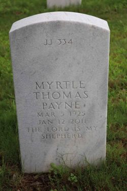 Myrtle <I>Thomas</I> Payne 