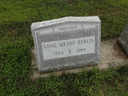 Anne <I>Menio</I> Berlin 