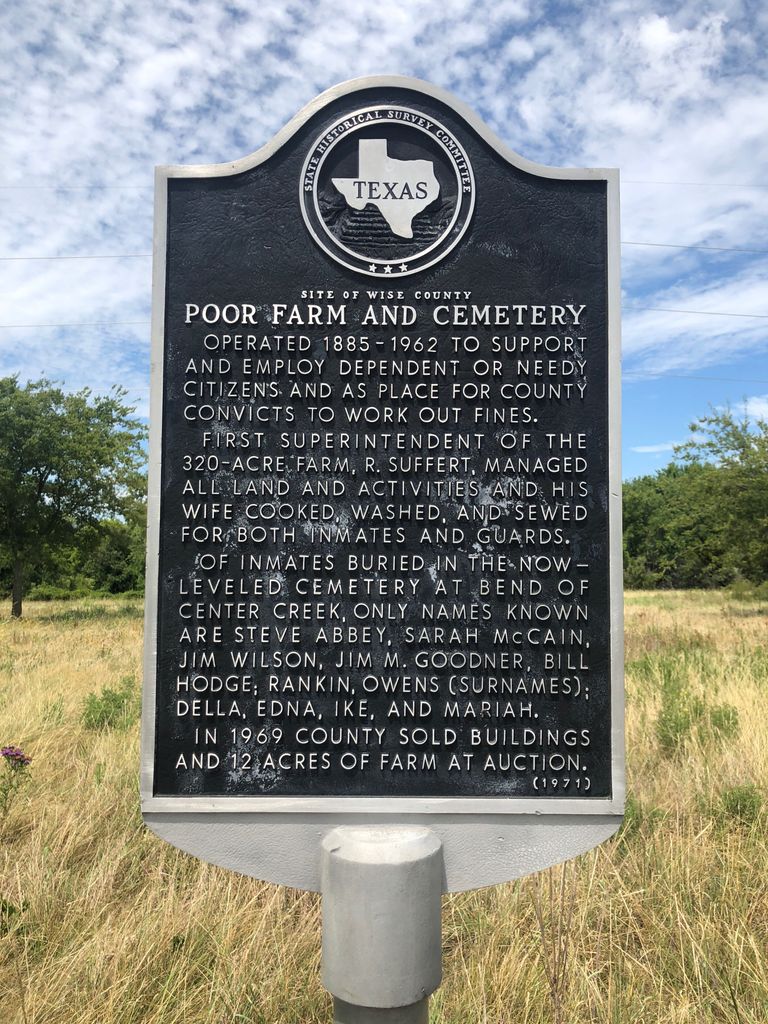 Wise County Poor Farm Cemetery