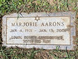 Marjorie <I>Berman</I> Aarons 