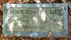 Nancy <I>Thornton</I> King 