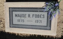 Minnie Maud <I>Robbins</I> Fobes 
