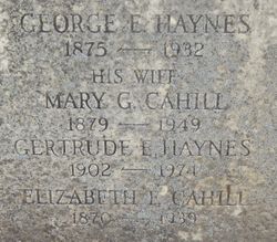 George Edward Haynes 