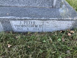 Dr Joseph Peter Thornton 