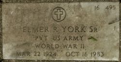 Elmer R York Sr.