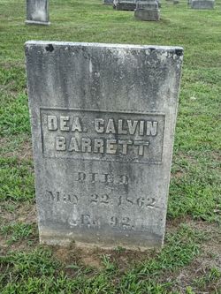 Deacon Calvin Barrett 