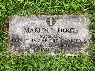 2LT Marlin L Pierce 