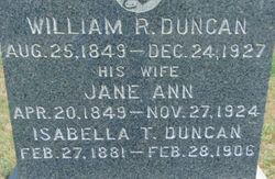 Jane Ann <I>Templeton</I> Duncan 