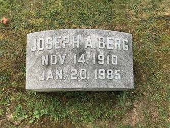 Joseph A Berg 