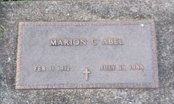 Marion Cecilia <I>Valley</I> Abel 