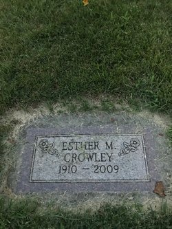 Esther M <I>Palen</I> Crowley 