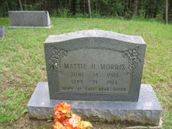 Mattie H Morris 