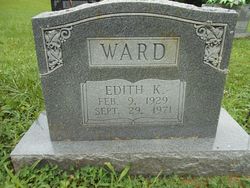 Edith Catherine <I>Webb</I> Ward 