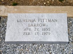 Luvenia Lucy <I>Pittman</I> Barrow 