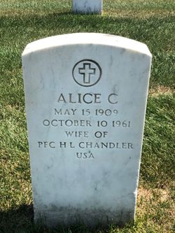 Alice C <I>Ott</I> Chandler 